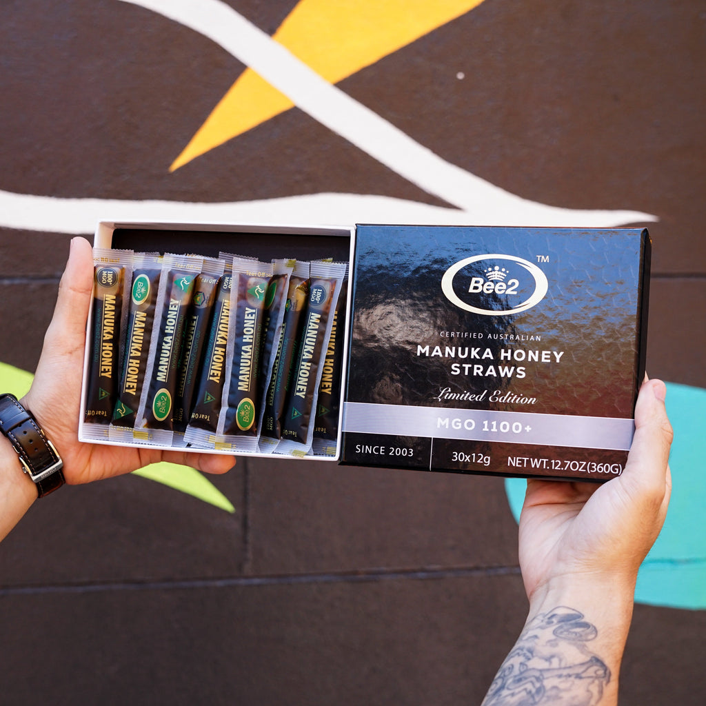 The Power Pair Bundle (2 x Boxes 1100+ MGO Honey Straws) 60 Straws