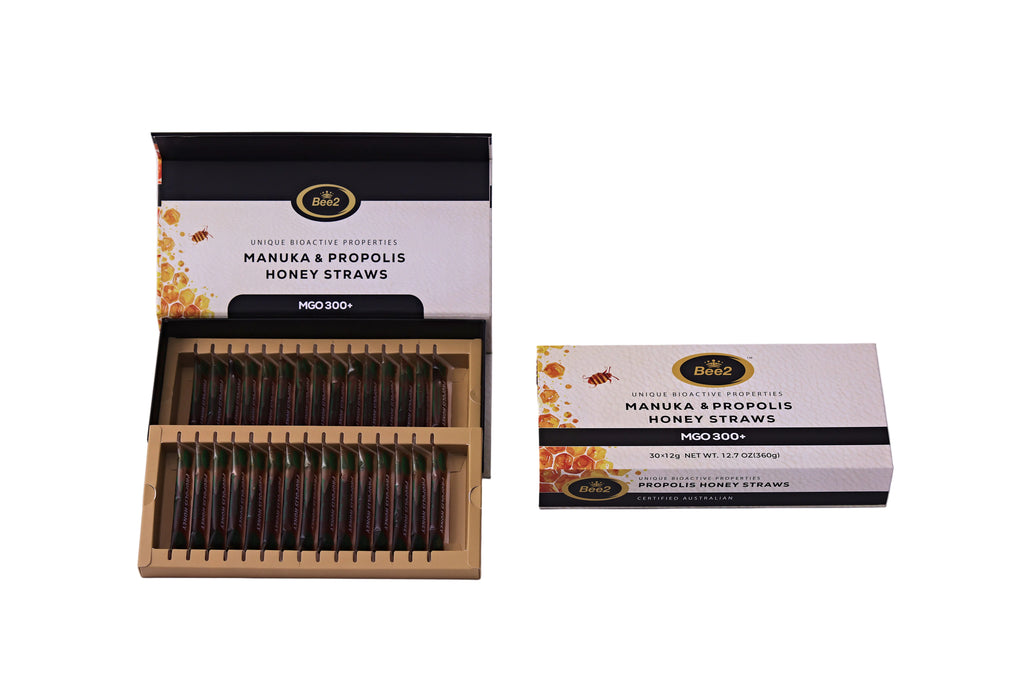Propolis & Manuka Honey Straws (MGO300)