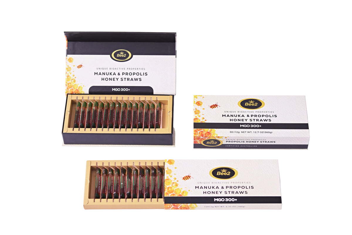 Propolis & Manuka Honey Straws (MGO300)