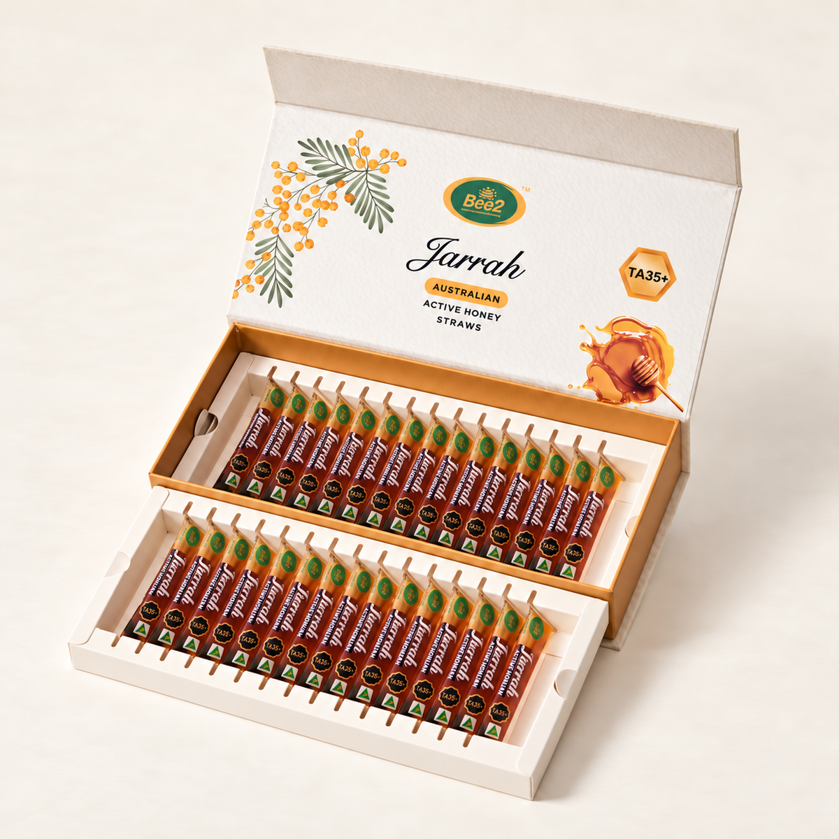 Jarrah Active Honey Straws TA 35+