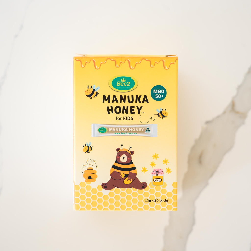 Bee2 Manuka Honey For Kids MGO 50+ (4 Boxes)