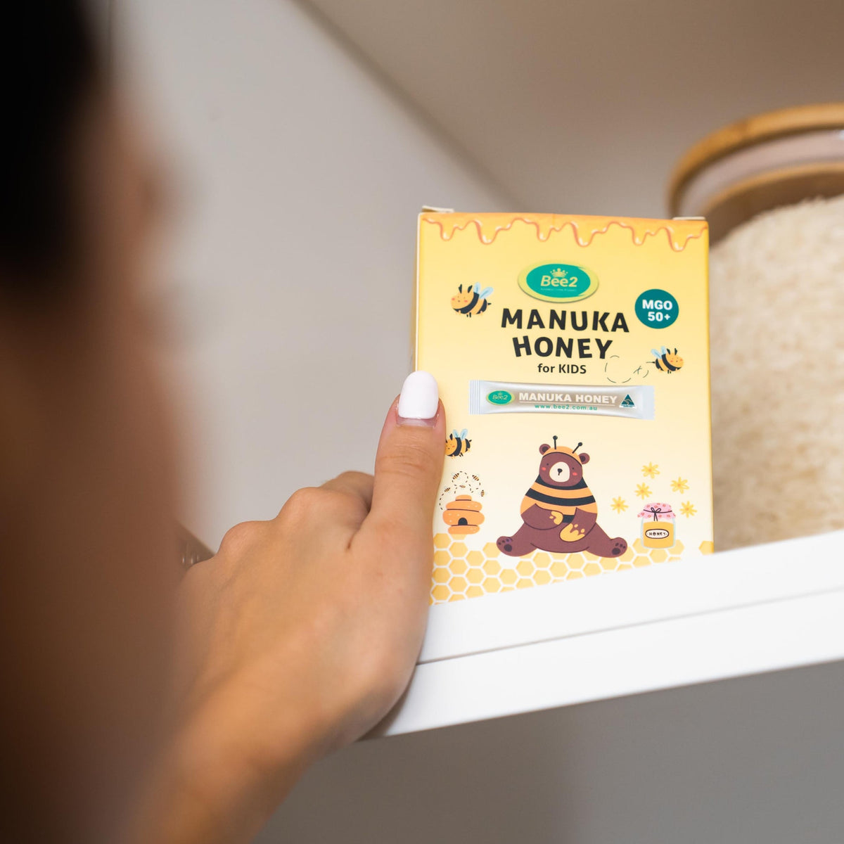 Bee2 Manuka Honey For Kids MGO 50+ (4 Boxes)