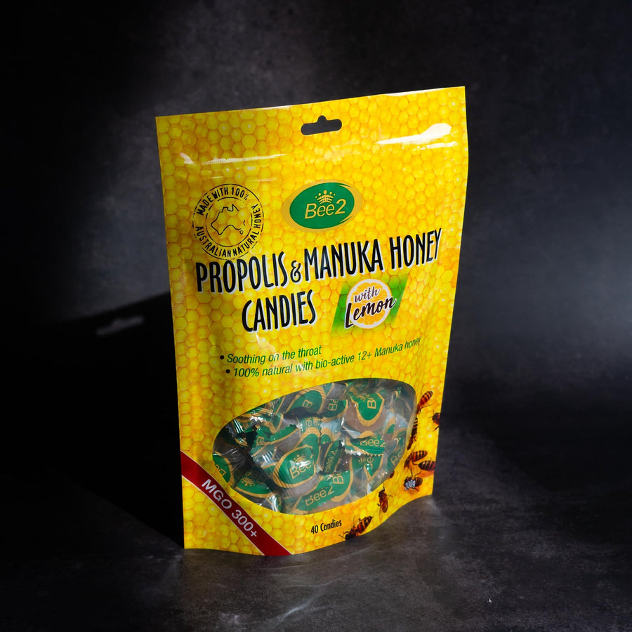 Bee2 Propolis & Manuka Honey Candies (6 Packs)