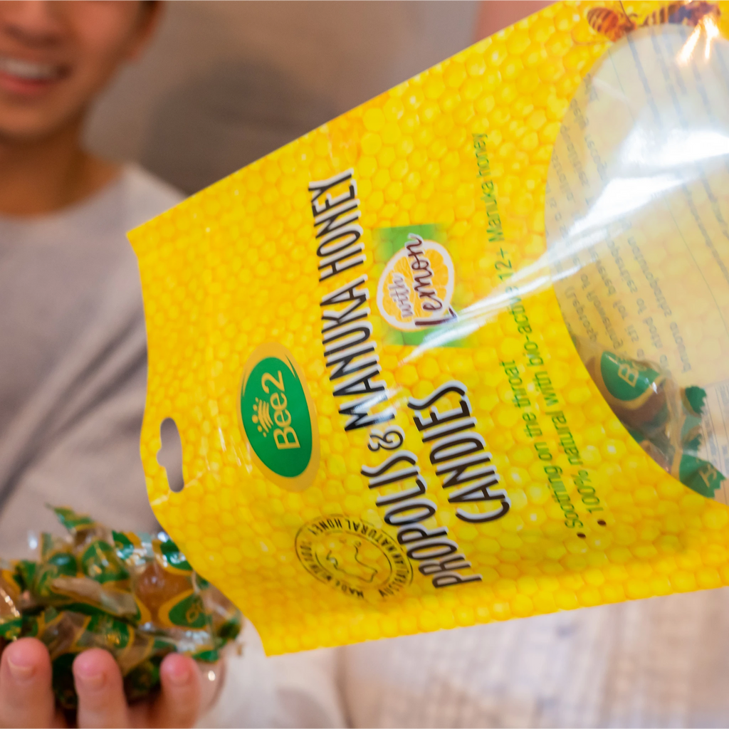 Bee2 Propolis & Manuka Honey Candies (6 Packs)