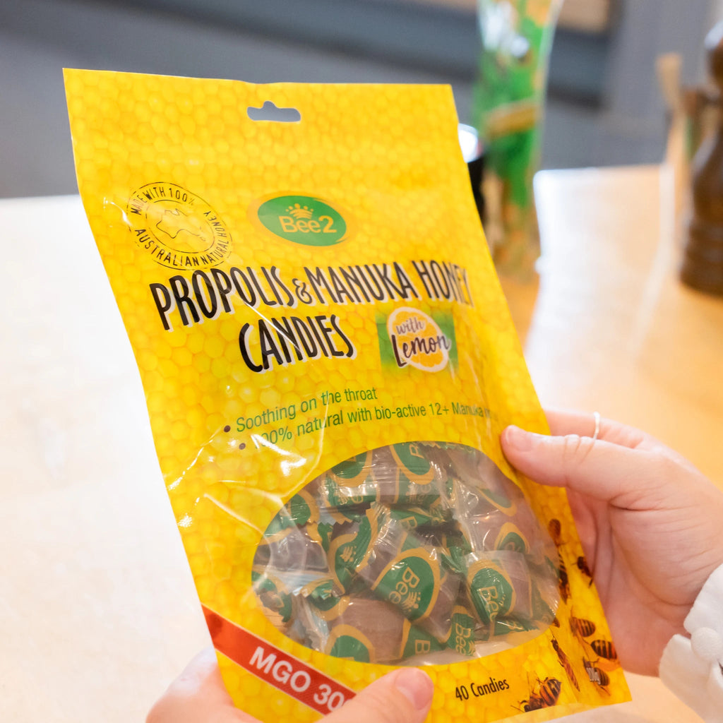 Bee2 Propolis & Manuka Honey Candies (6 Packs)