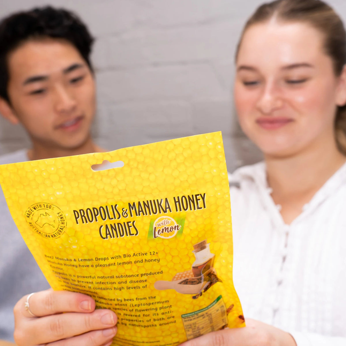 Bee2 Propolis & Manuka Honey Candies (6 Packs)