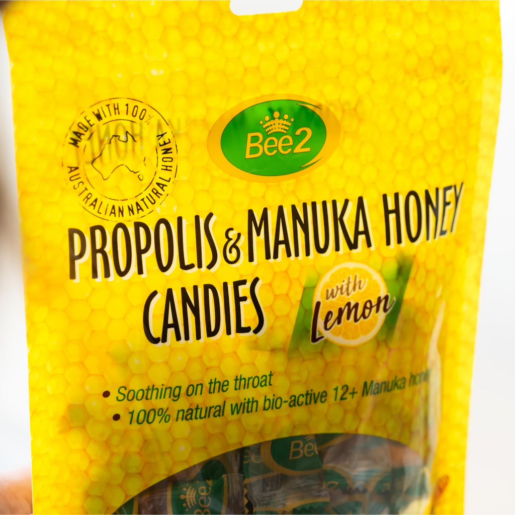 Bee2 Propolis & Manuka Honey Candies (6 Packs)