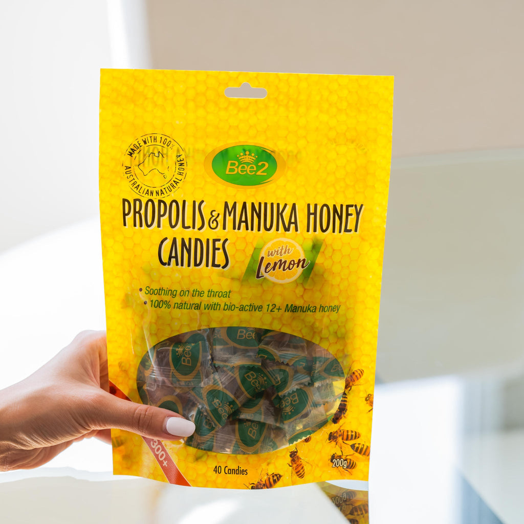 Bee2 Propolis & Manuka Honey Candies (6 Packs)