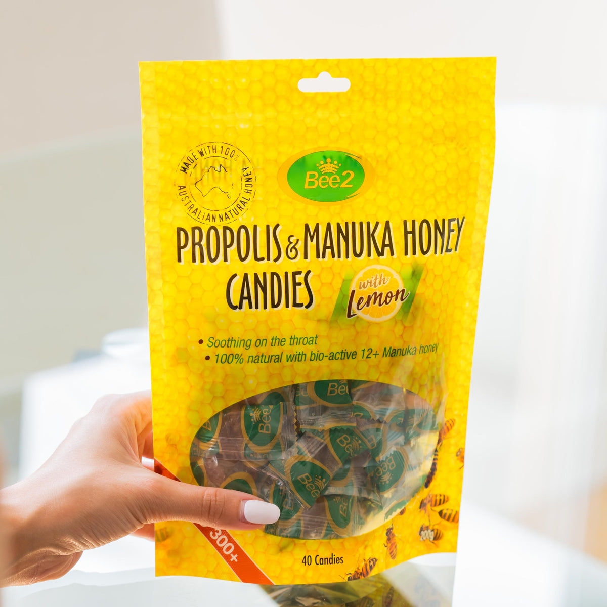 Bee2 Propolis & Manuka Honey Candies (6 Packs)