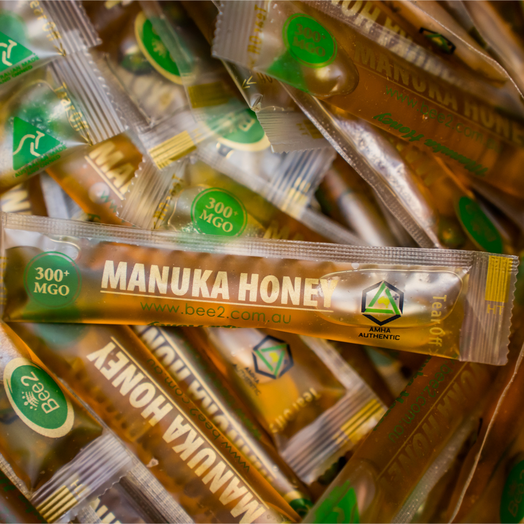 Bee2 Manuka Honey Straws MGO 300+