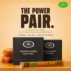 The Power Pair Bundle (2 x Boxes 1100+ MGO Honey Straws) 60 Straws